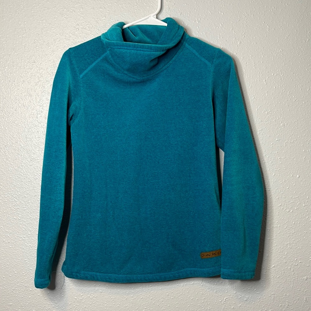 Women’s XS Blue Turtleneck Fleece Sweater
